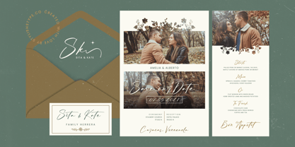 Patchwork Authentic Font Poster 7