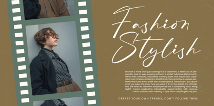 Patchwork Authentic Font Poster 2