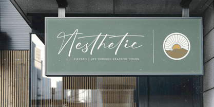 Patchwork Authentic Font Poster 11