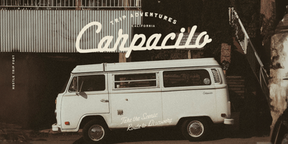 Hustle Trip Bold Font Poster 3