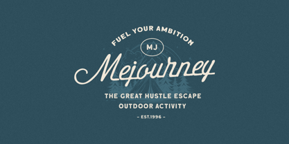 Hustle Trip Bold Font Poster 7