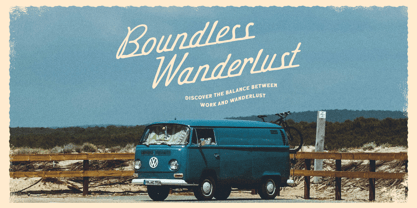 Hustle Trip Bold Font Poster 9