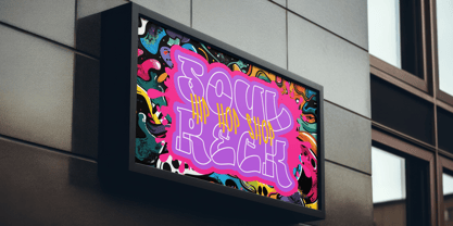 Rebel Stitch Font Poster 5