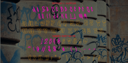 Rebel Stitch Font Poster 9