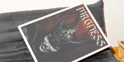 Hillyorn Blackletter Font Poster 10