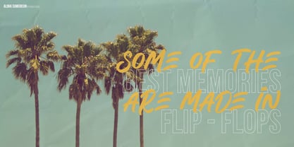 Aloha Sumericon Font Poster 5