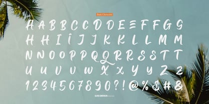 Aloha Sumericon Font Poster 10
