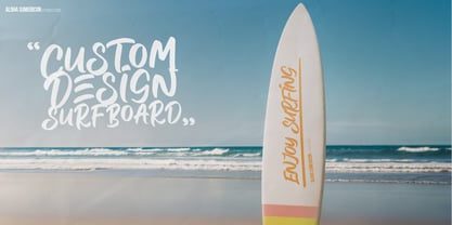 Aloha Sumericon Font Poster 9