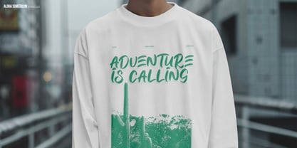 Aloha Sumericon Font Poster 7