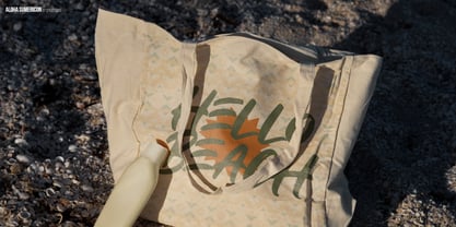 Aloha Sumericon Font Poster 8