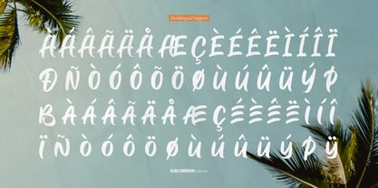 Aloha Sumericon Font Poster 11