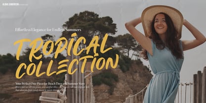 Aloha Sumericon Font Poster 6