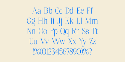 Callbro Font Poster 3