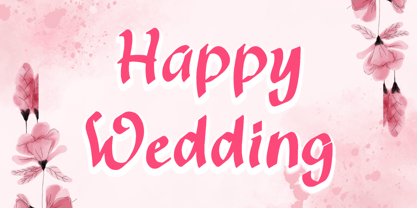 Janytha Valentine Font Poster 2