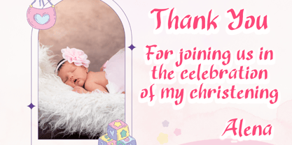 Janytha Valentine Font Poster 3