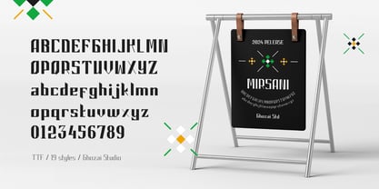 Mirsani Font Poster 3