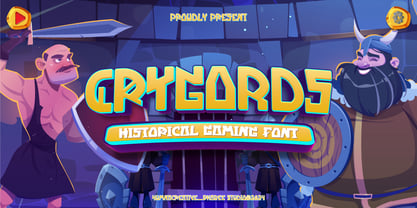 Crygords Font Poster 1