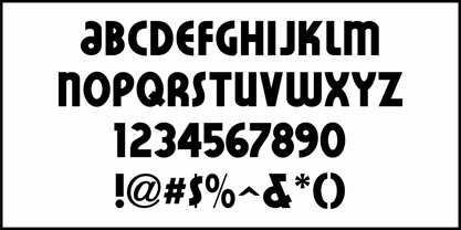 Movie Scene JNL Font Poster 3