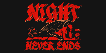 Blackcastle Font Poster 3