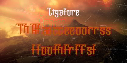 Withceyrs Font Poster 5