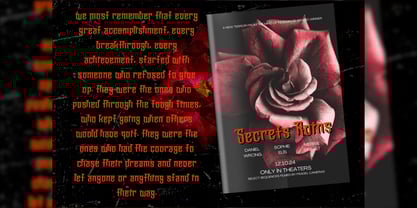 Withceyrs Font Poster 10