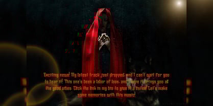 Withceyrs Font Poster 11