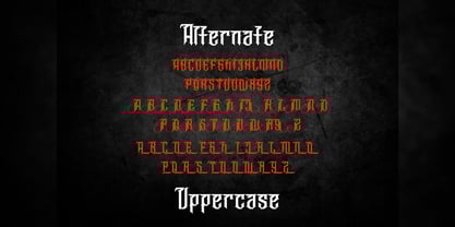 Withceyrs Font Poster 3