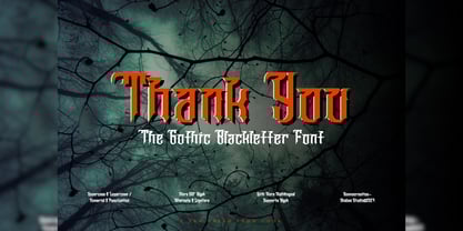 Withceyrs Font Poster 6