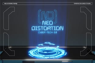 Neo Externo Font Poster 9