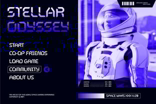 Neo Externo Font Poster 7