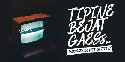 Coretan Komedi Font Poster 4