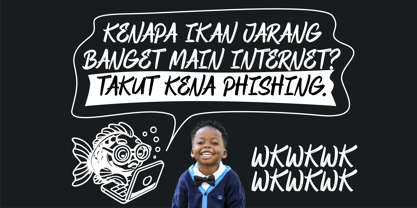 Coretan Komedi Font Poster 2