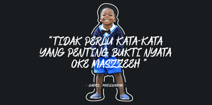 Coretan Komedi Font Poster 3