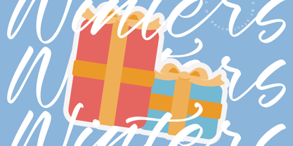 Winters Times Font Poster 8