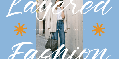 Winters Times Font Poster 3