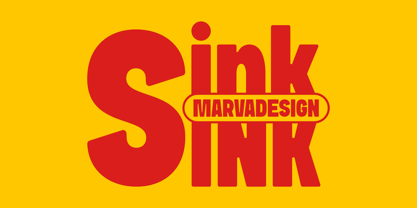 Sink Font Poster 7