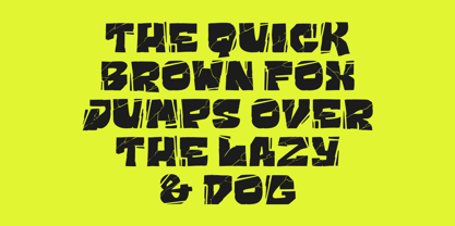 Groovy Knock Font Poster 2