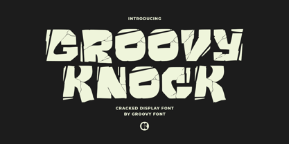 Groovy Knock Font Poster 1