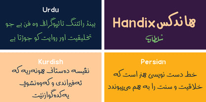 SF Handix Font Poster 6