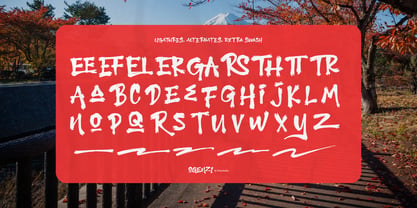 Ogenzi Font Poster 12