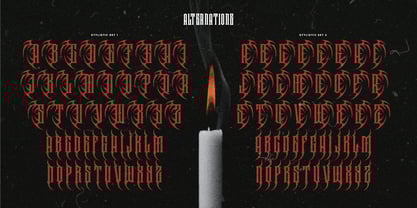 Bruno back Font Poster 10