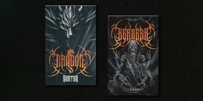 Bruno back Font Poster 2