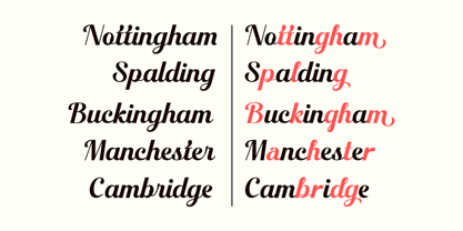 Sacrifice Font Poster 3