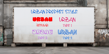 Urban Prophet Font Poster 10