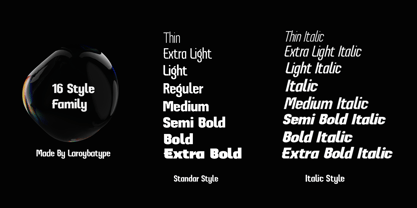 Wanguke Font Poster 6