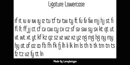 Wanguke Font Poster 12
