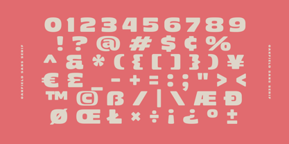 Oakfield Font Poster 9