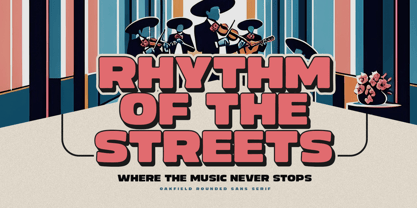 Oakfield Font Poster 2