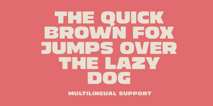 Oakfield Font Poster 5