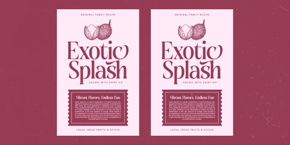 Rituals Sunday Font Poster 5